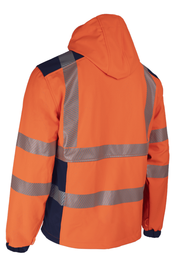 VETEMENT DE TRAVAIL - VESTE SOFTSHELL HAUTE VISIBILITE NEBULO – Image 2