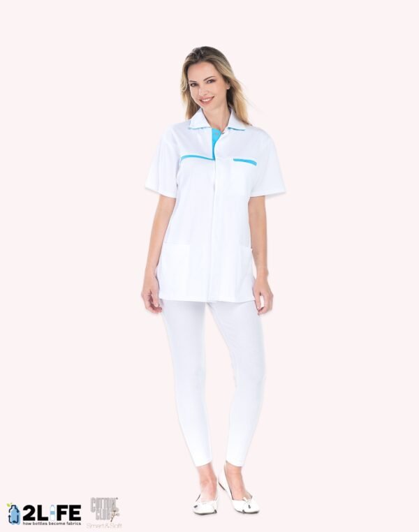 VETEMENT DE CUISINE - VESTE DE CUISINE MIXTE CYRILLE – Image 4