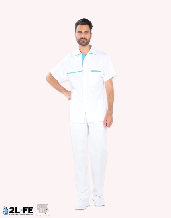 VETEMENT DE CUISINE - VESTE DE CUISINE MIXTE CYRILLE – Image 3