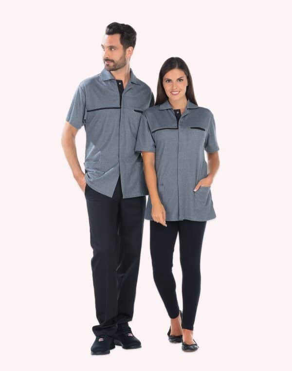 VETEMENT DE CUISINE - VESTE DE CUISINE MIXTE CYRILLE