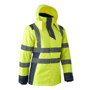 VETEMENT DE TRAVAIL - PARKA HAUTE VISIBILITE JAUNE FEMME